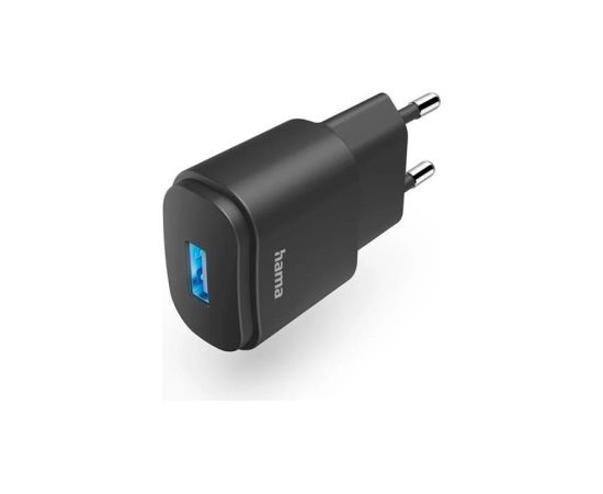 Hama Charger, 6 W, USB-A, black - Power adapter Telefonu lādētāji 220v