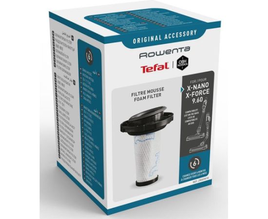Tefal, X-Force 9.60 TY20 & X-Nano TY11 - Washable filter Фильтры для пылесосов