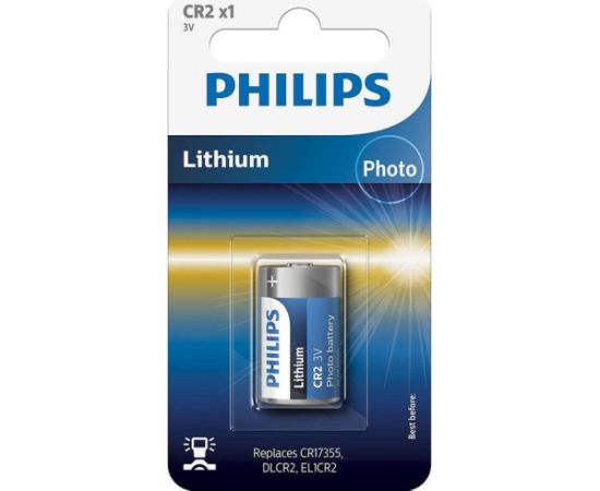 Philips, CR2, 3V - Battery Батарейки, аккумуляторы
