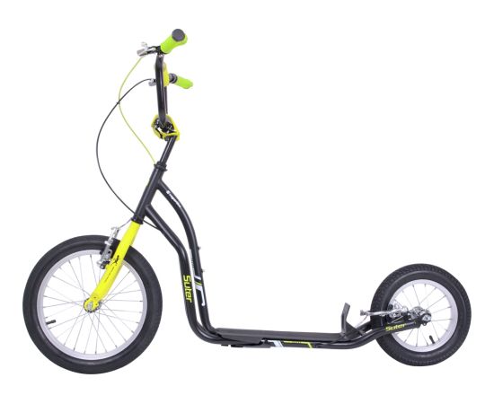 inSPORTline Suter SE skrejritenis ar piepūšamiem riteņiem (līdz 100 kg) - melns Велосипеды