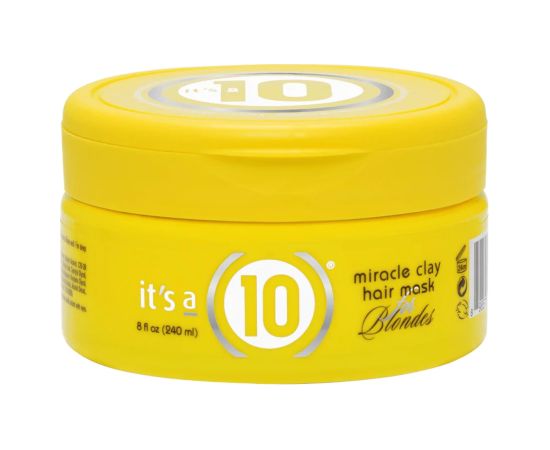 It`s A 10 It's a 10, Miracle, Hair Treatment Clay Mask, For Protection & Stability, 240 ml Matu kopšana