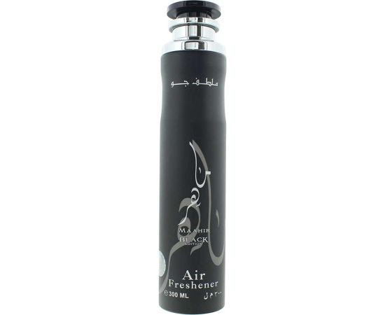 Lattafa, Maahir Black Edition, Oriental Woody, Room Air Freshener, 300 ml Telpu aromāti