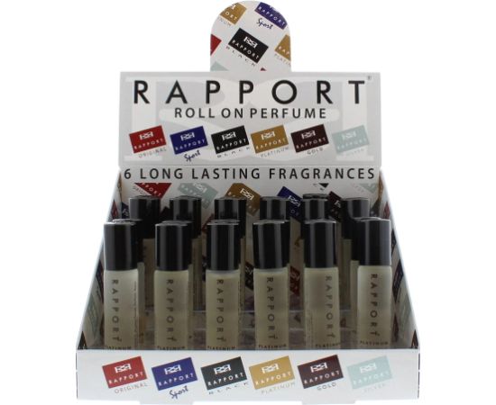 Set, Eden Classic, Rapport Silver, Eau De Parfum, For Men, 24 pcs, 10 ml Smaržas - NESAKĀRTOTS