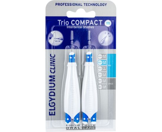 Set Duo, Elgydium, Interdental Brush, 2 pcs Zobu pastas un mutes dobuma skalojamie līdzekļi