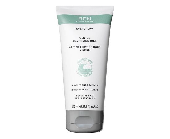 Ren, Evercalm, Smoothing, Cleansing Milk, For Face, 150 ml *Tester Уход за лицом
