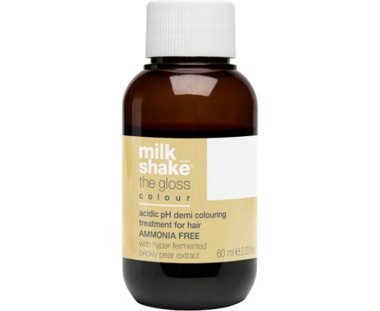 Milk Shake, The Gloss, Ammonia Free, Demi-Permanent Hair Dye, 10.1110AA Intense Ash Platinum Lightest Blond, 60 ml Matu kopšana