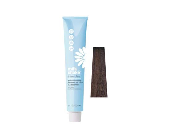 Milk Shake, 9 Minutes, Permanent Hair Dye, 6.356GM Dark Mahogany Blonde, 100 ml Matu kopšana