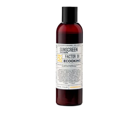 Ecooking, Sunscreen, Hydra-Nourishing, Body Cream, SPF 20, 200 ml Ķermeņa kosmētika
