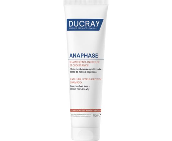 Ducray, Anaphase, Biotin, Hair Treatment Shampoo, Anti-Hair Loss, 100 ml Šampūni