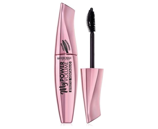 Deborah, My Power, Volumizing, Mascara, Extra Black, 14 ml Dekoratīvā kosmētika