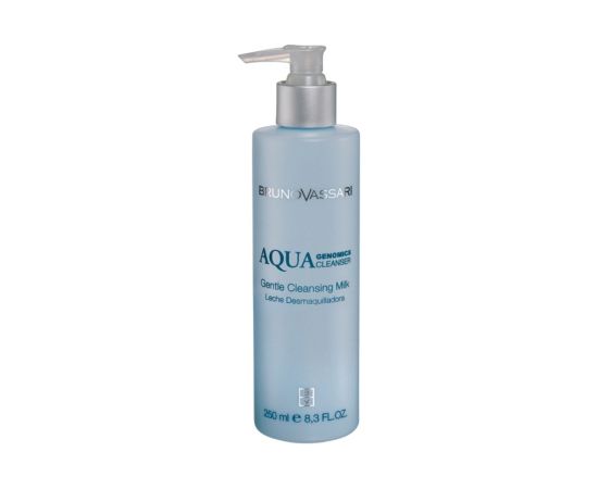 Bruno Vassari, Aqua Genomics, Glycerin, Cleansing Milk, For Face, 250 ml Sejas kopšana