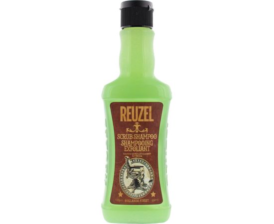 Reuzel, Scrub, Hair Treatment Shampoo, Deep Cleansing and Exfoliation, All Hair Types, 350 ml Šampūni