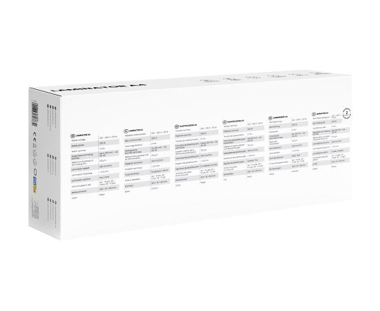 Savio LR-01/B laminator Cold/hot laminator 320 mm/min Black Laminēšanas iekārtas