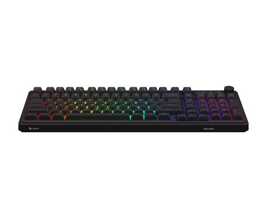 Savio Galaxis keyboard Gaming USB QWERTY US English Black Klaviatūras