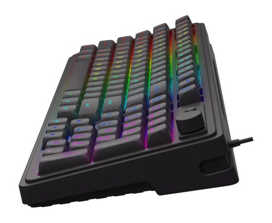 Savio Galaxis keyboard Gaming USB QWERTY US English Black Klaviatūras