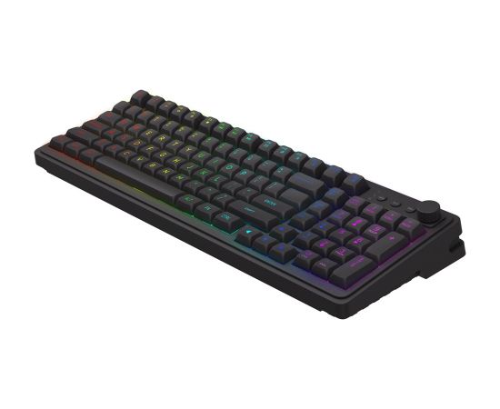 Savio Galaxis keyboard Gaming USB QWERTY US English Black Klaviatūras
