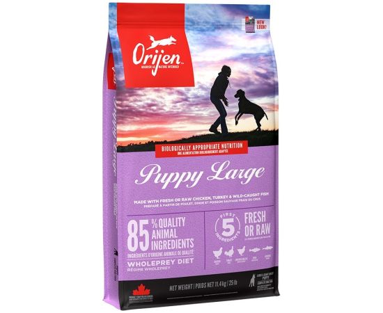 ORIJEN Puppy Large 11,4kg Suņu barība
