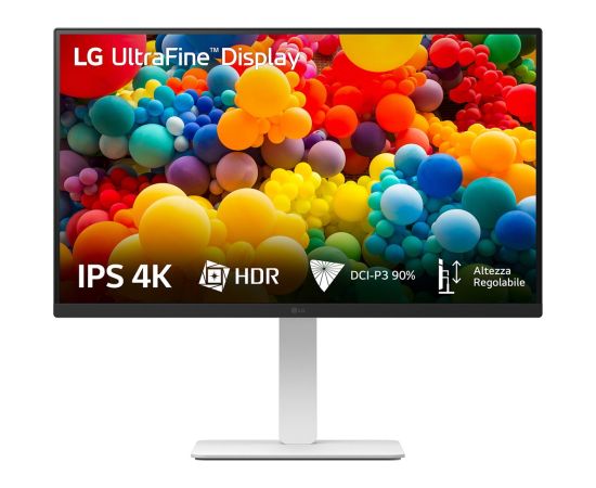 LG 27US550-W computer monitor 68.6 cm (27") 3840 x 2160 pixels 4K Ultra HD LCD White Monitori