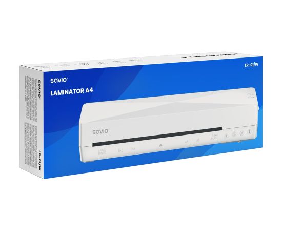 Savio LR-01/W laminator Cold/hot laminator 320 mm/min White Laminēšanas iekārtas