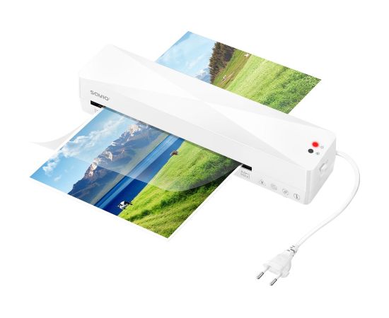 Savio LR-01/W laminator Cold/hot laminator 320 mm/min White Laminēšanas iekārtas