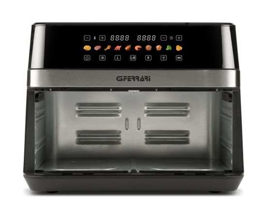 G3ferrari G3 Ferrari G10223 fryer Double 12 L Stand-alone 2200 W Hot air fryer Black, Stainless steel Elektriskie Grili