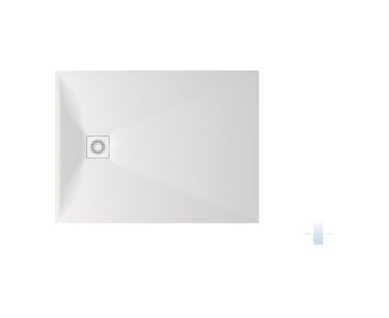 PAA Lettera 90x120 Akmens Masas Dušas Paliktnis Gaiši Balts Jaunumi Sadz. tehnika