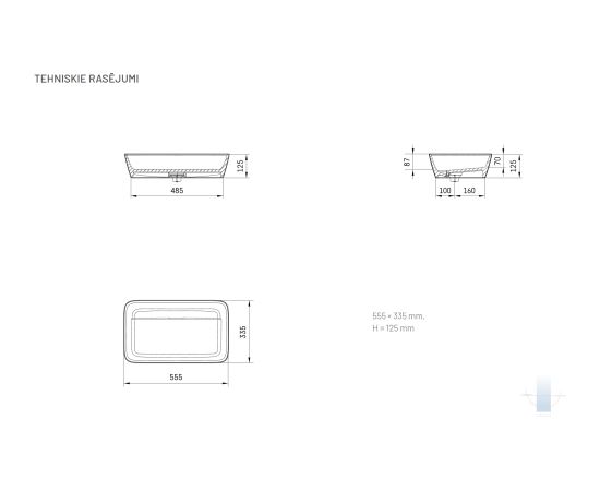 PAA Quadro On Akmens Masas Vannas Istabas Izlietne Bēša Крупная бытовая техника