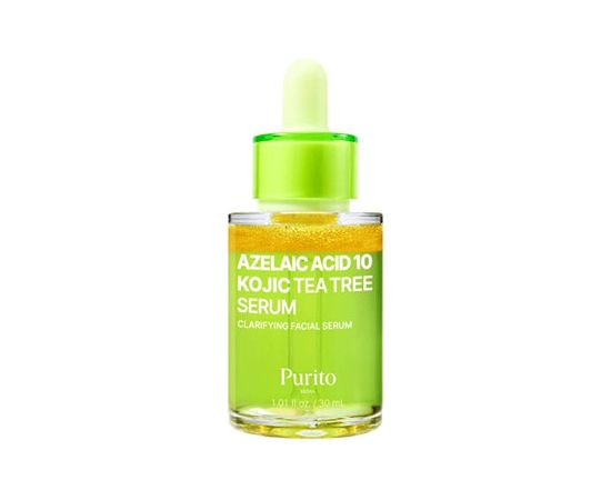 Purito Azelaic Acid 10 Kojic Tea Tree Serum - Pleťové sérum 30ml Smaržas - NESAKĀRTOTS