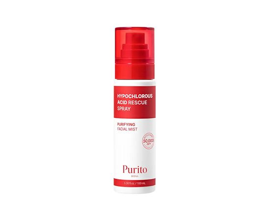 Purito Hypochlorous Acid Rescue Spray - Sprej na obličej 100ml Smaržas - NESAKĀRTOTS