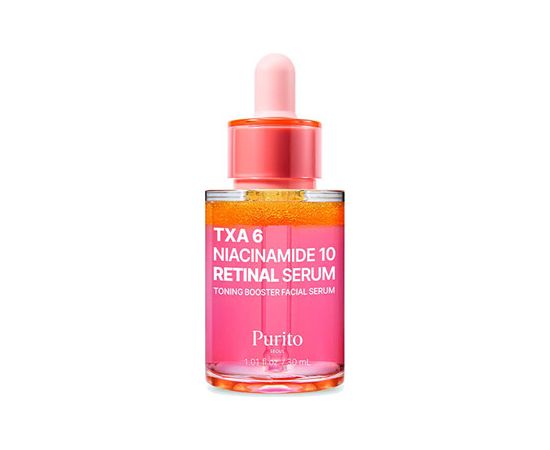 Purito TXA 6 Niacinamide 10 Retinal Face Serum - Pleťové sérum 30ml Smaržas - NESAKĀRTOTS