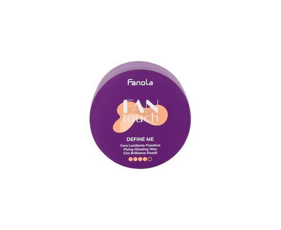 Fanola Fan Touch Define Me Wax - Lesklý fixační vosk na vlasy 100ml Matu kopšana