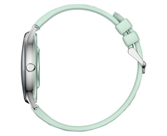 Smart Watch COLMI L28 (Silver-Green + green leather strap) Smart-Watch Умные часы