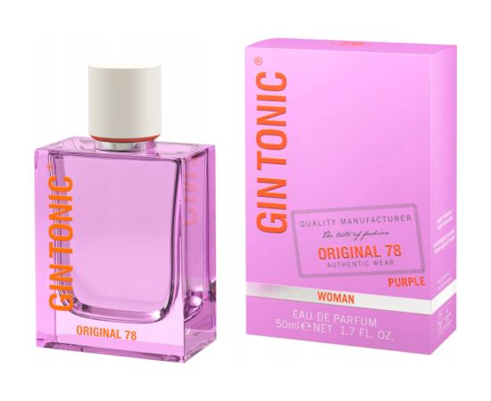 Histoires De Parfums Gin Tonic, Original Purple, Eau De Parfum, For Women, 50 ml For Women Sieviešu Smaržas