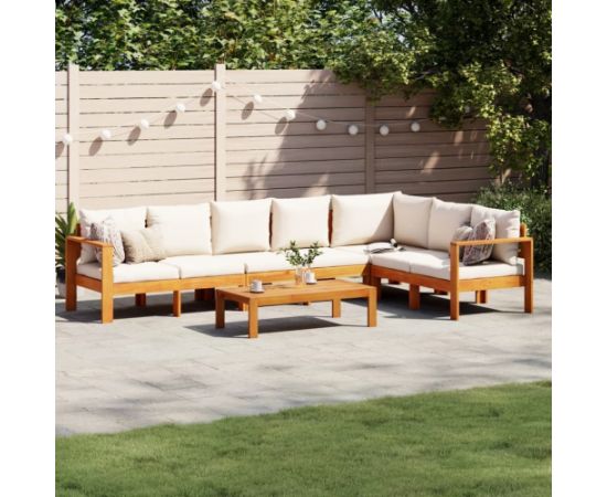 vidaXL vidaXL 5-cz. zestaw wypoczynkowy do ogrodu, z poduszkami, akacjowy Dārza mēbeļu komplekti