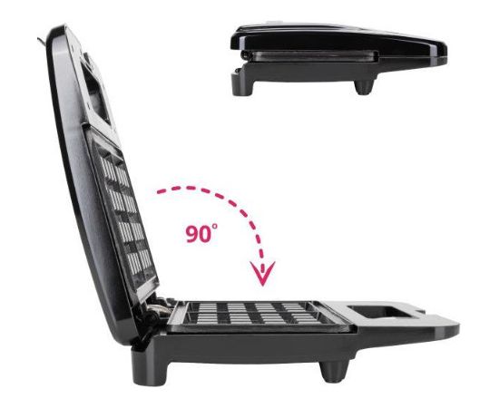 Вафельница на 2 вафли, 21,5 × 12,5 см, Kamille, 6719 Крупная бытовая техника