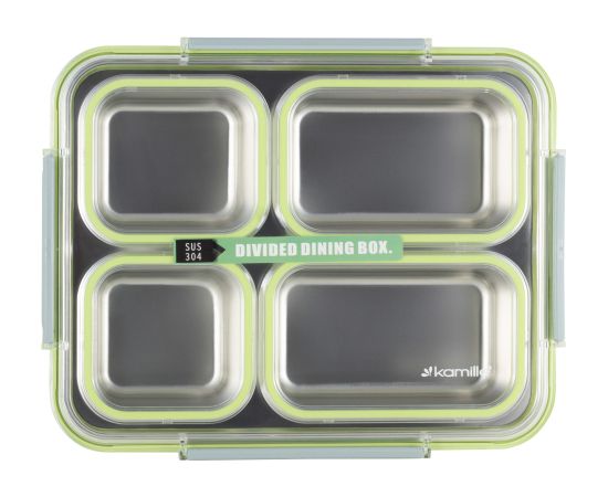 Ланч-бокс, 31 × 25 × 6 см, 1800 мл, Kamille, 2147 Машины для мороженого