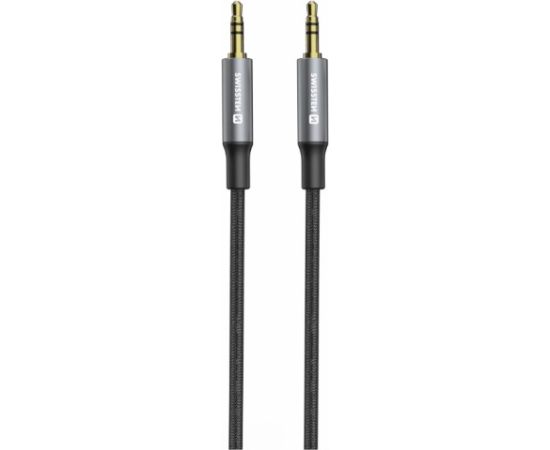 Swissten Textile Aux Aудиокабель 1.5m Aудио-видео