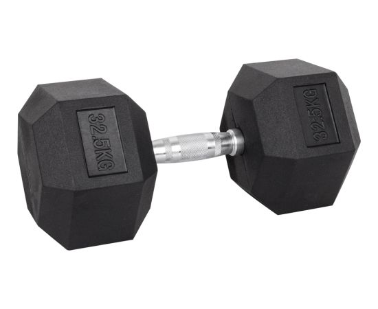 Sešstūra hanteles inSPORTline Hexsteel 32,5 kg Hanteles
