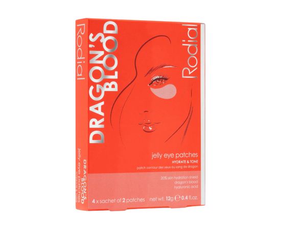 Set, Rodial, Dragon's Blood, Hydrating, Eye Patch, 4 pcs, 3 g Dekoratīvā kosmētika
