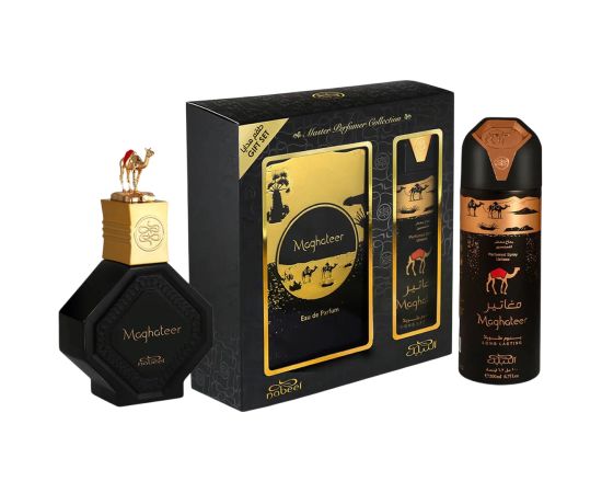 Set Nabeel: Maghateer, Eau De Parfum, For Men, 100 ml + Maghateer, Deodorant Spray, For Men, 100 ml Парфюмерные наборы