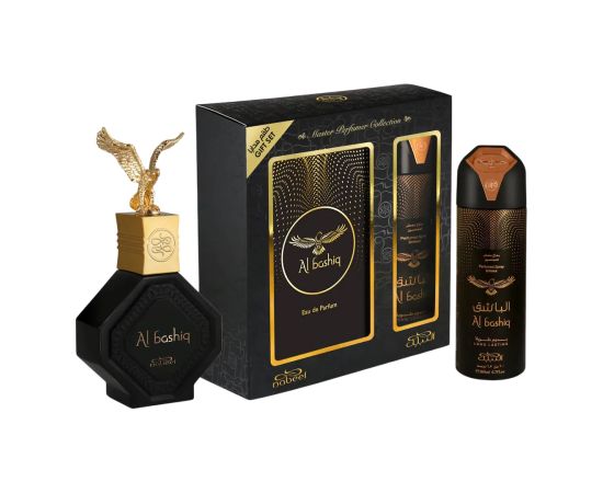 Set Nabeel: Fulad, Eau De Parfum, For Men, 100 ml + Fulad, Deodorant Spray, For Men, 100 ml Dāvanu komplekti
