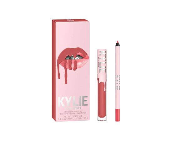 Kylie Jenner Set Kylie Cosmetics: By Kylie, Liquid Lipstick, 500, Kristen, 3 ml + By Kylie, Pencil, Lip Liner, Kristen, 1.1 g Kосметические средства