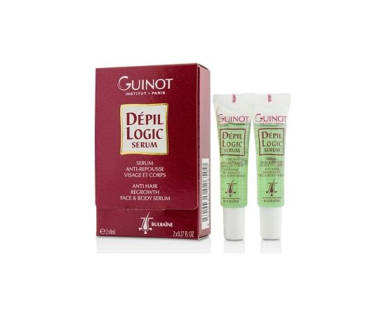 Set Duo, Guinot, Depil Logic, Anti-Hair Regrow & Hydrating, Body Serum, For Face & Body, 2 pcs, 8 ml Ķermeņa kosmētika