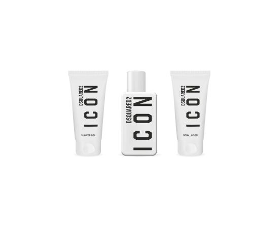 Dsquared2 Set Dsquared 2: Icon, Eau De Parfum, For Women, 50 ml + Icon, Shower Gel, All Skin Types, 50 ml + Icon, Moisturizing, Body Lotion, 50 ml Dāvanu komplekti