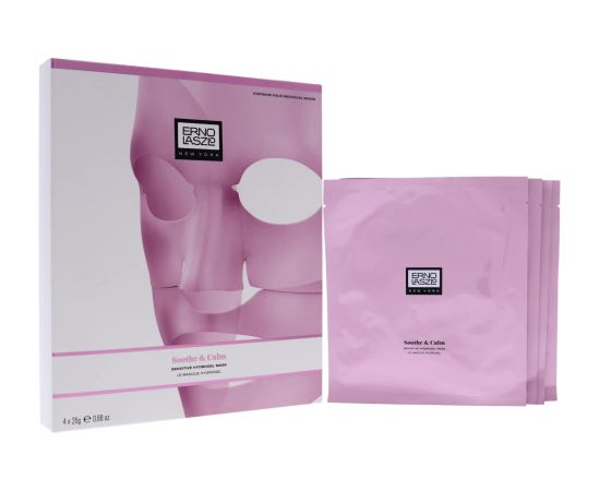 Set, Erno Laszlo, Sensitive Hydrogel, Retinol, Soothing & Calming, Sheet Mask, Face, 4 pcs, 25 g Sejas kopšana