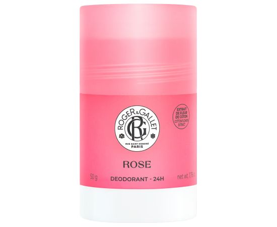 Roger & Gallet, Rose, 24h Protection, Deodorant Stick, For Women, 50 g Dezodoranti
