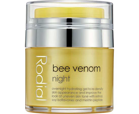 Rodial, Bee Venom, Hydrating, Overnight, Gel Cream, For Face, 50 ml *Tester Sejas kopšana