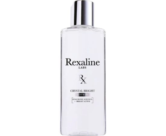 Rexaline, Crystal Bright, Hyaluronic Acid + 3 Bright Active, Illuminating, Exfoliating Lotion, 150 ml Ķermeņa kosmētika