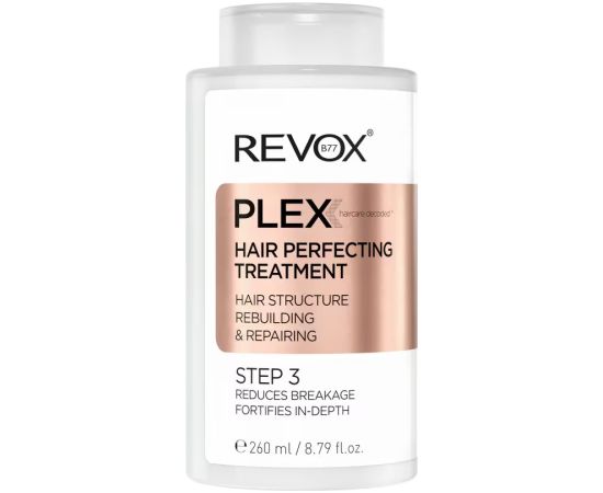 Revox B77, Plex Step 3, Hair Cream Treatment, Fortifying, 260 ml Matu kopšana