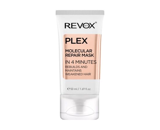 Revox B77, Plex Molecular, Hair Treatment Cream Mask, For Repairing, 50 ml Matu kopšana